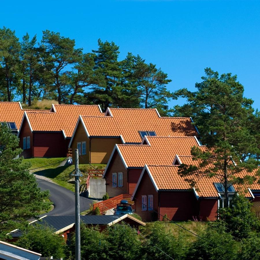 Tregde Ferie Hotel Mandal Bagian luar foto